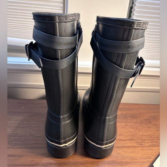 🖤 HUNTER Original Adjustable Rain Boot Black 8 - Picture 4 of 9